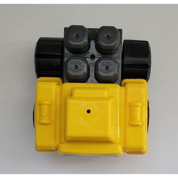 Tonka Amloid Kids At Work Yellow Gray Black Plastic Construction Tractor Vehicle - Picture 5 of 6